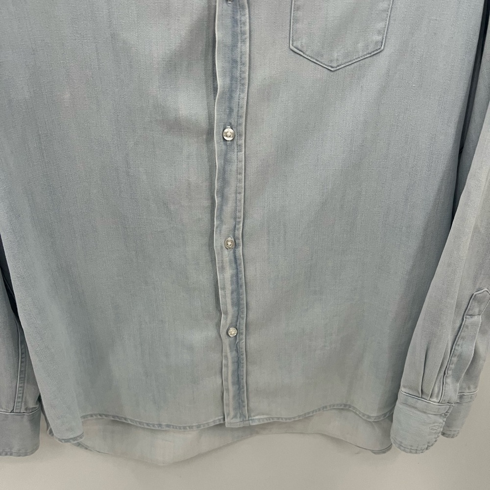 Frank & Eileen “Eileen” Chambray Button Down Shirt - image 6